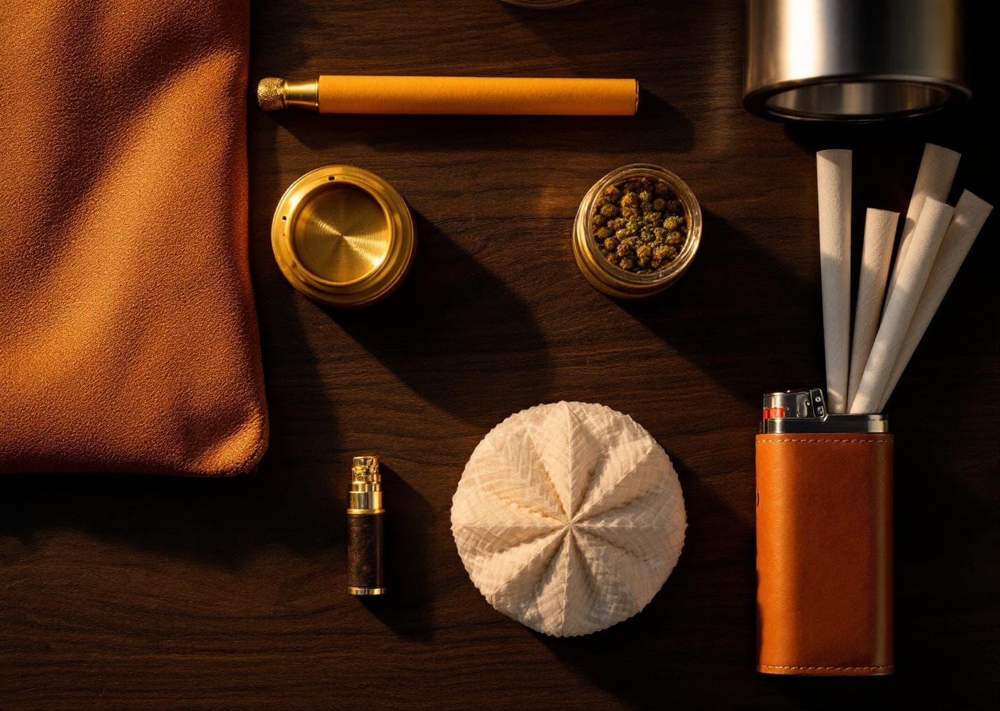 Cannabis Accessories at Sage Seeds Bellerose: Batteries, Grinders, Papers, Glass, and Storage